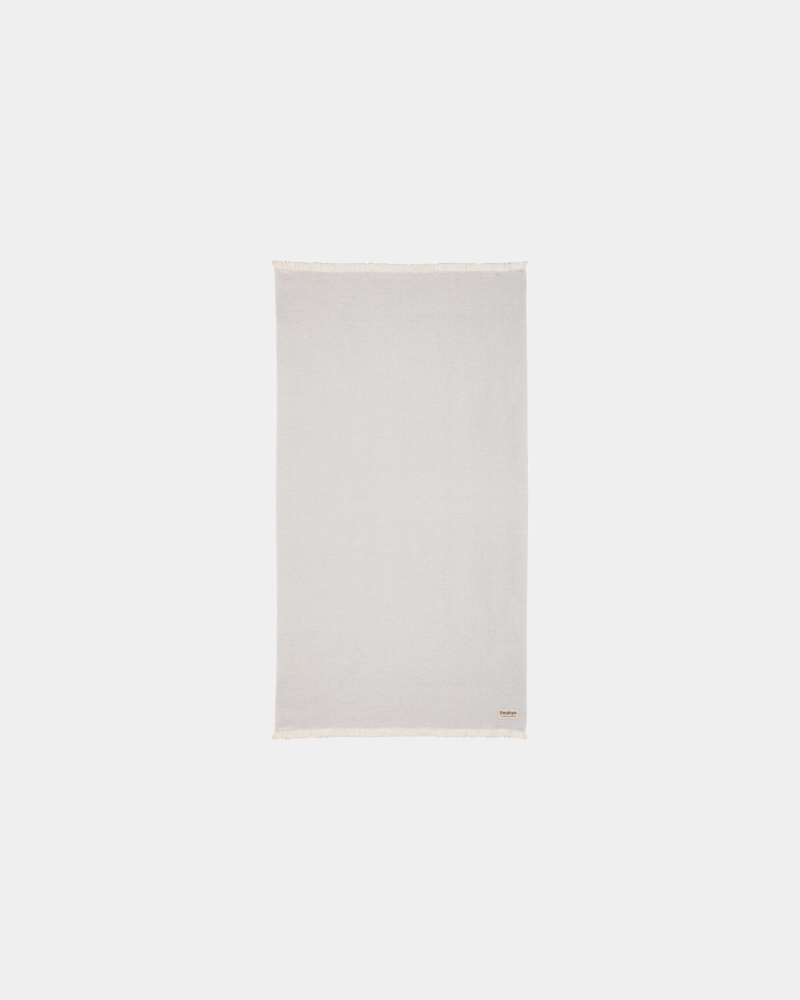 Handdoek gerecycled katoen 100x180cm om te personaliseren