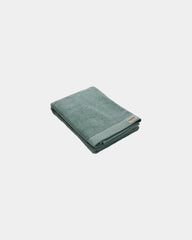 Handdoek gerecycled katoen 70x140cm om te personaliseren - Groen