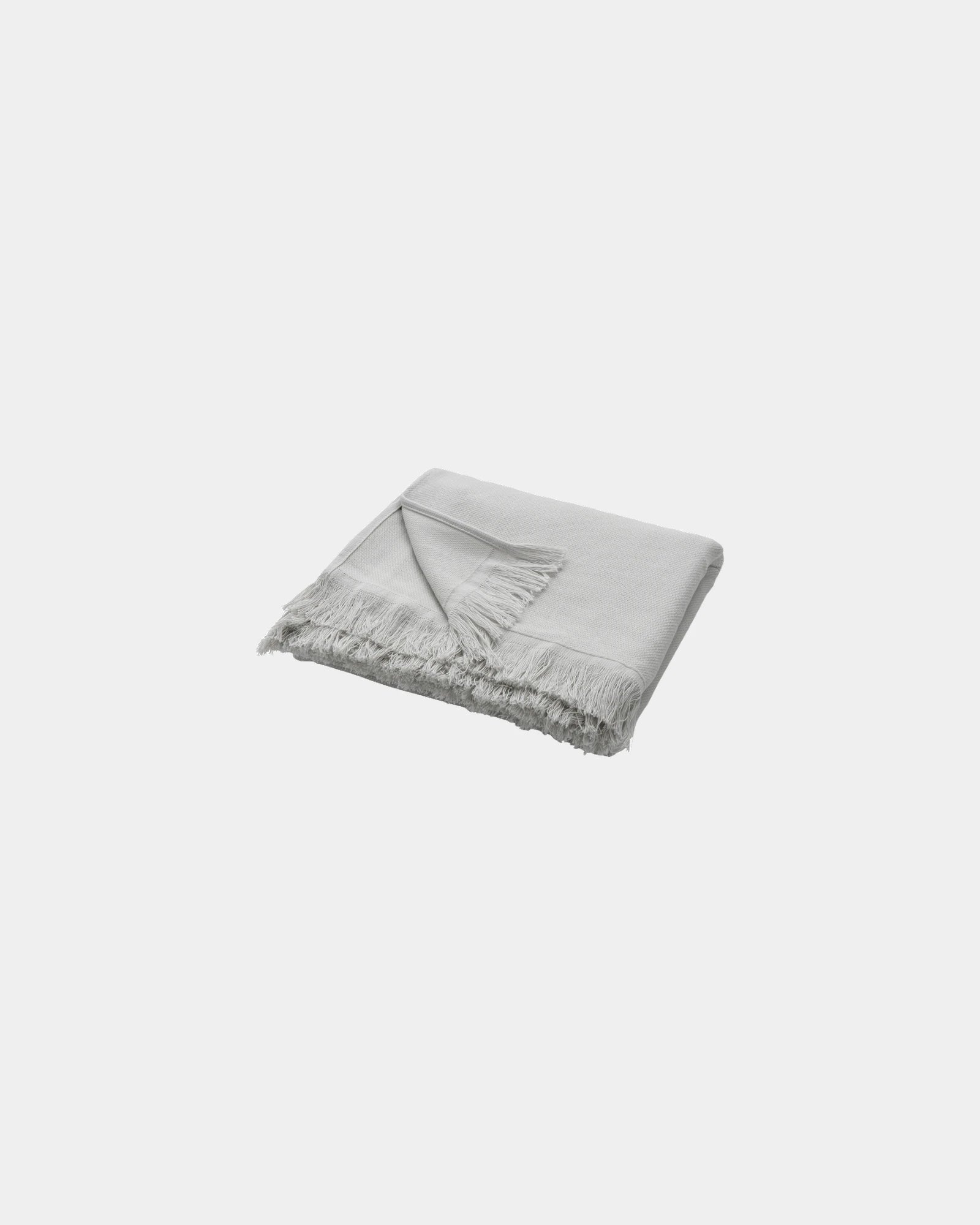 Hamamdoek gerecycled katoen 100x180cm om te personaliseren - Grijs