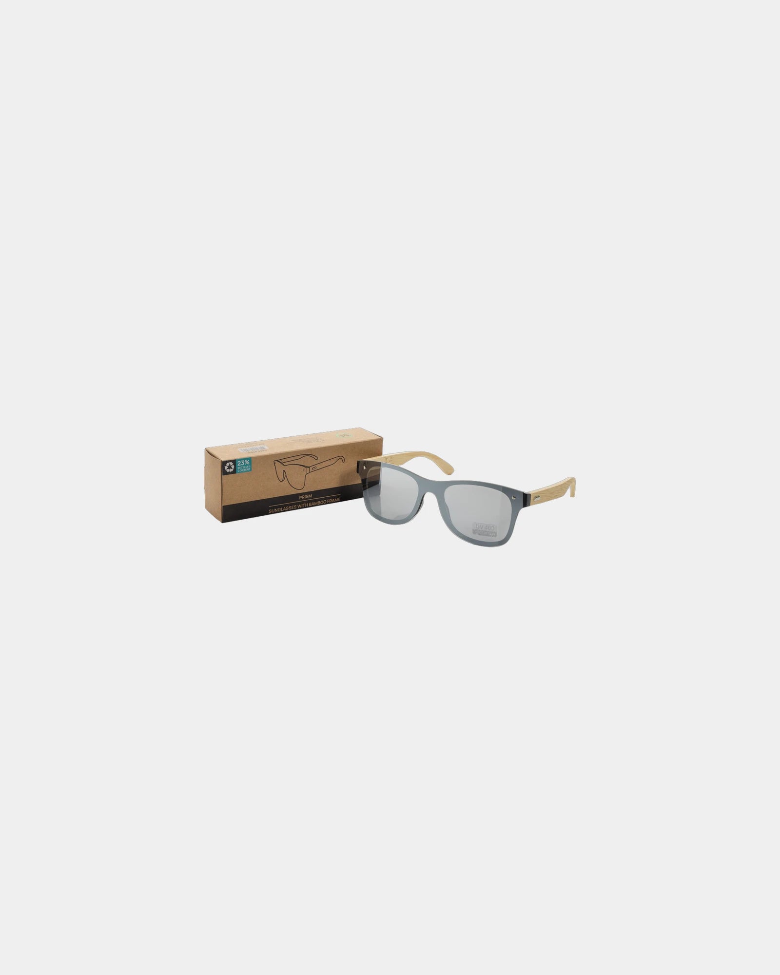 Zonnebril gerecycled plastic RCS bamboe om te personaliseren - 4