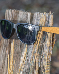 Zonnebril gerecycled PC GRS met kurk om te personaliseren - 5
