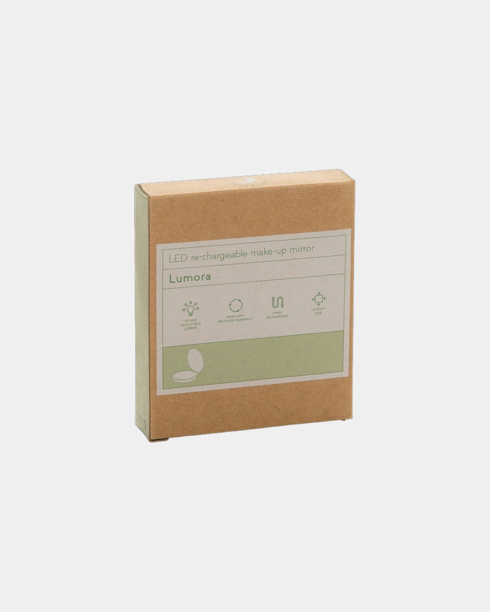 Make-upspiegel LED gerecycled plastic om te personaliseren - 3