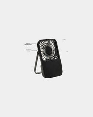 Bureauventilator gerecycled plastic RCS om te personaliseren - 1