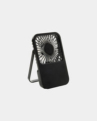 Bureauventilator gerecycled plastic RCS om te personaliseren - Zwart