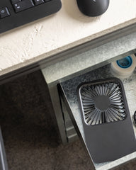 Bureauventilator gerecycled plastic RCS om te personaliseren - 6