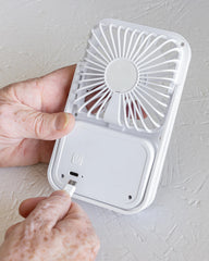 Bureauventilator gerecycled plastic RCS om te personaliseren - 11