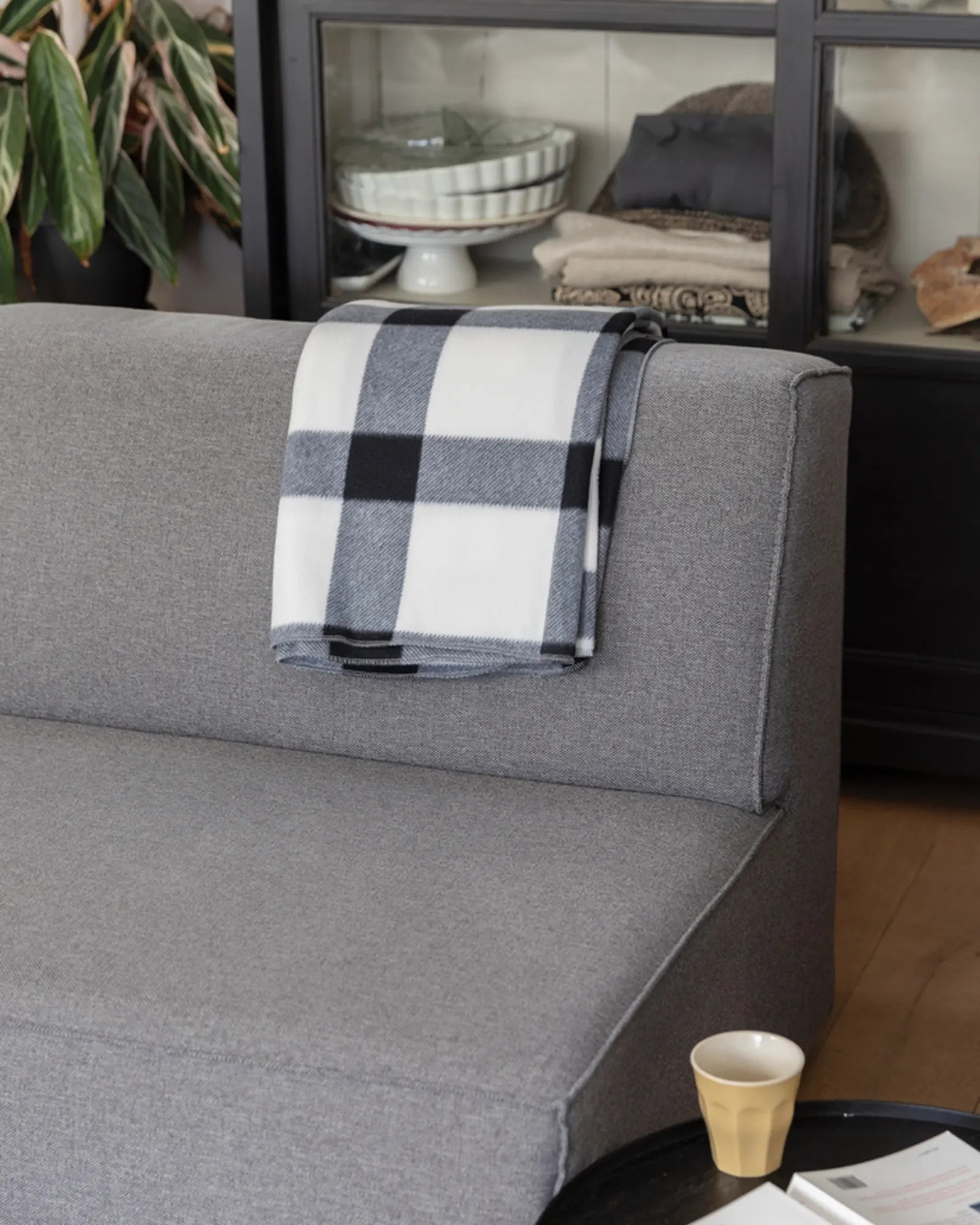 Plaid ruitmotief polyester 127x152 cm om te personaliseren - 6