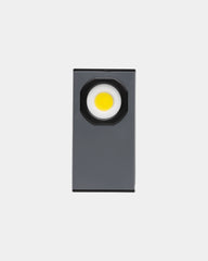 Zaklamp gerecycled RCS plastic COB om te personaliseren - Grijs