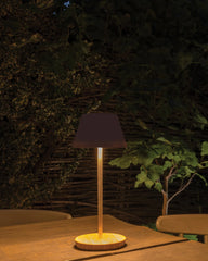 Tafellamp gerecycled RCS bamboe USB om te personaliseren - 6