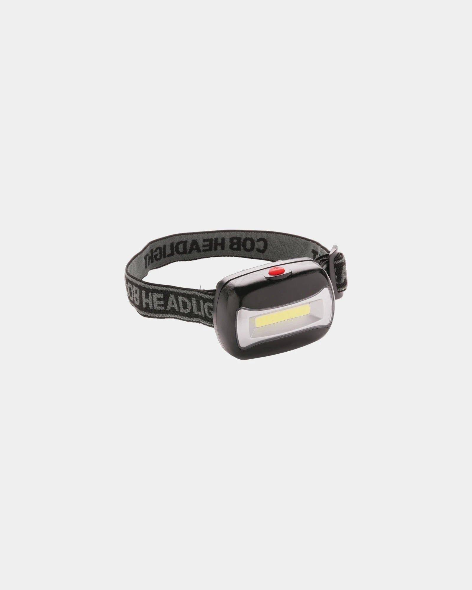 Hoofdlamp COB ABS met verstelbare band om te personaliseren - Zwart
