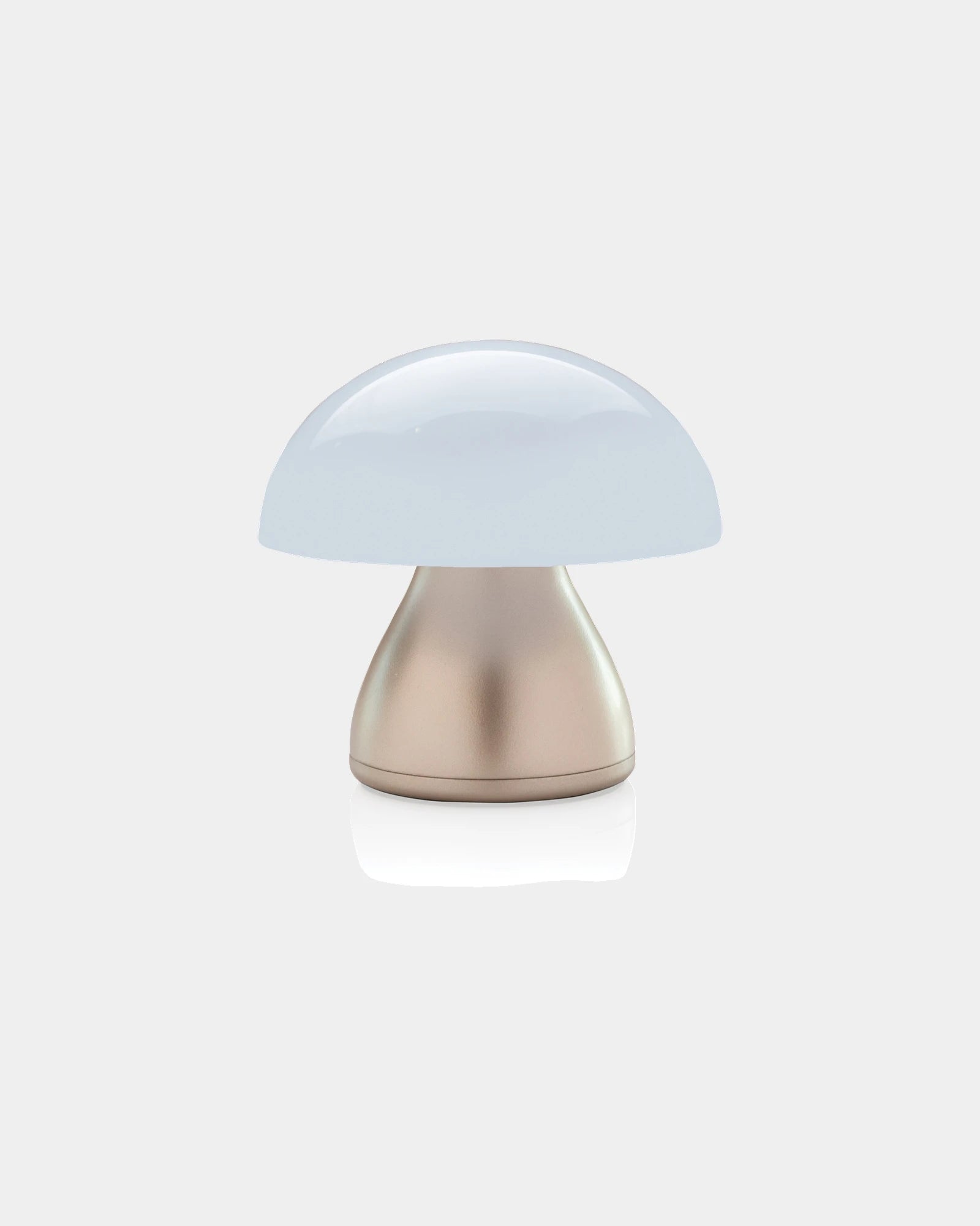 Tafellamp gerecycled RCS bamboe USB om te personaliseren - Bronskleurig