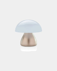 Tafellamp gerecycled RCS bamboe USB om te personaliseren - Bronskleurig