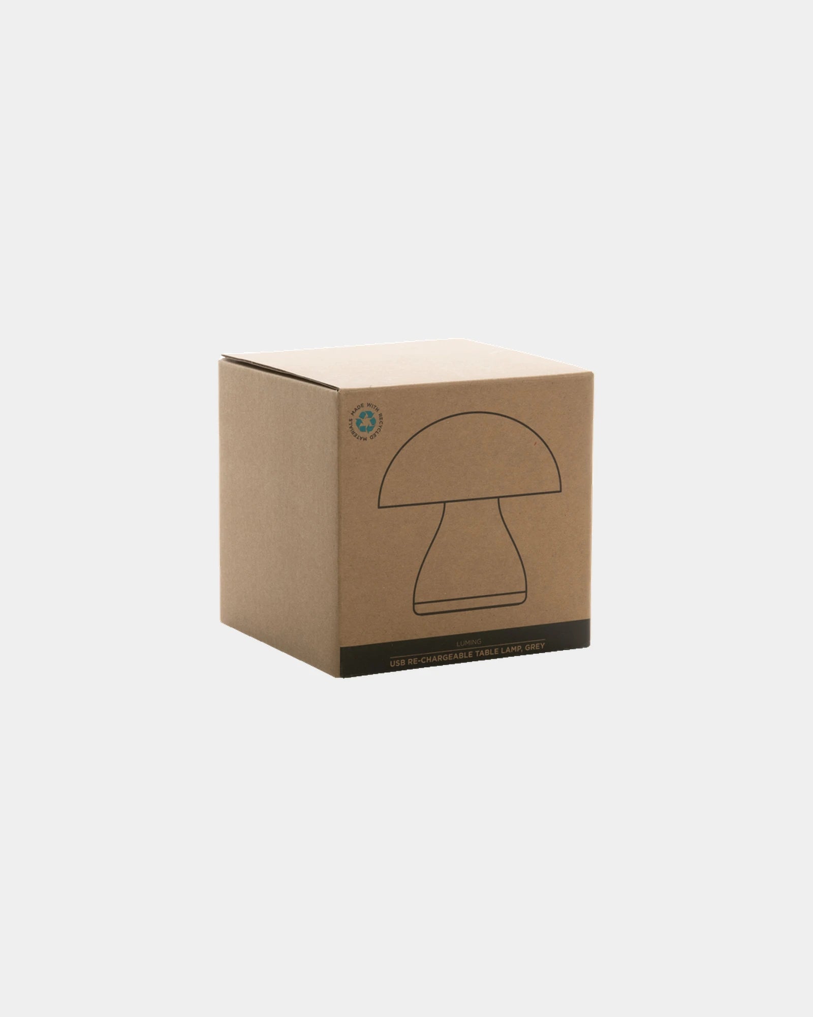 Tafellamp gerecycled RCS bamboe USB om te personaliseren