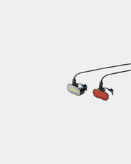 Fietsverlichtingsset USB gerecycled RCS om te personaliseren