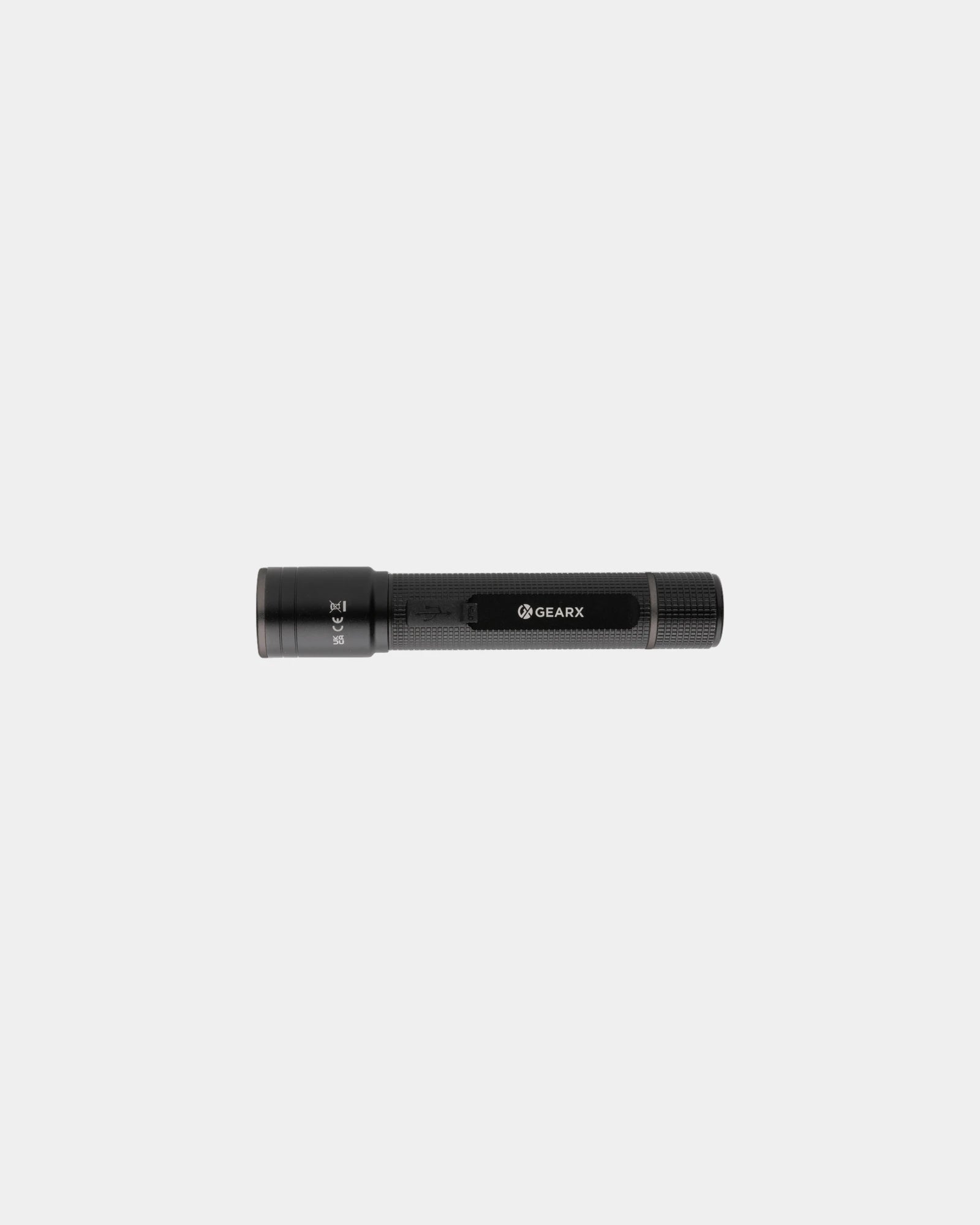 Zaklamp gerecycled aluminium RCS USB-C om te personaliseren - 1