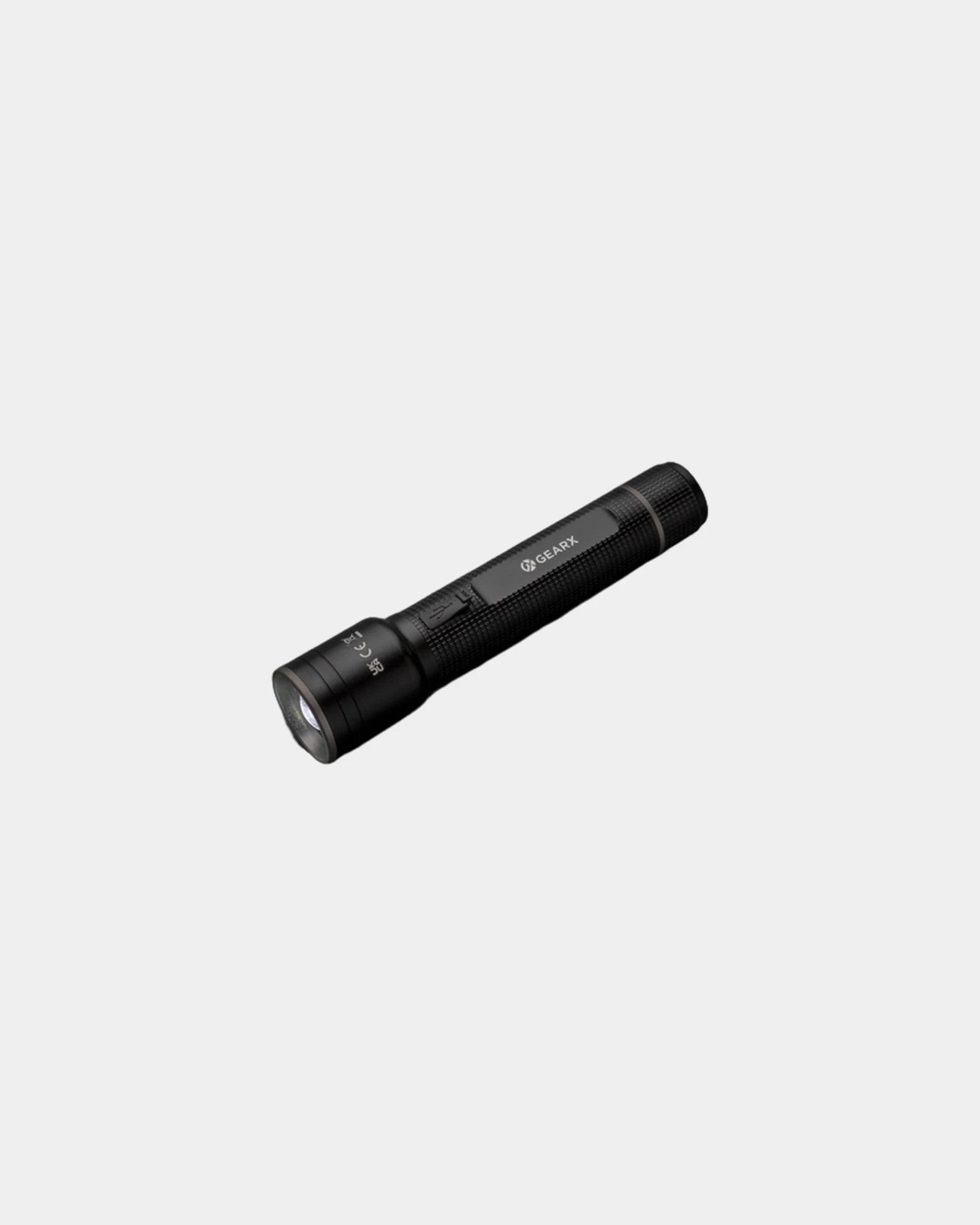 Zaklamp 10W gerecycled aluminium USB-C om te personaliseren - 4