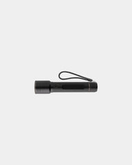 Zaklamp 10W gerecycled aluminium USB-C om te personaliseren - Zwart