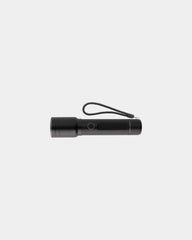 Zaklamp gerecycled aluminium RCS om te personaliseren - Zwart