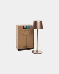 Tafellamp gerecycled RCS oplaadbaar om te personaliseren