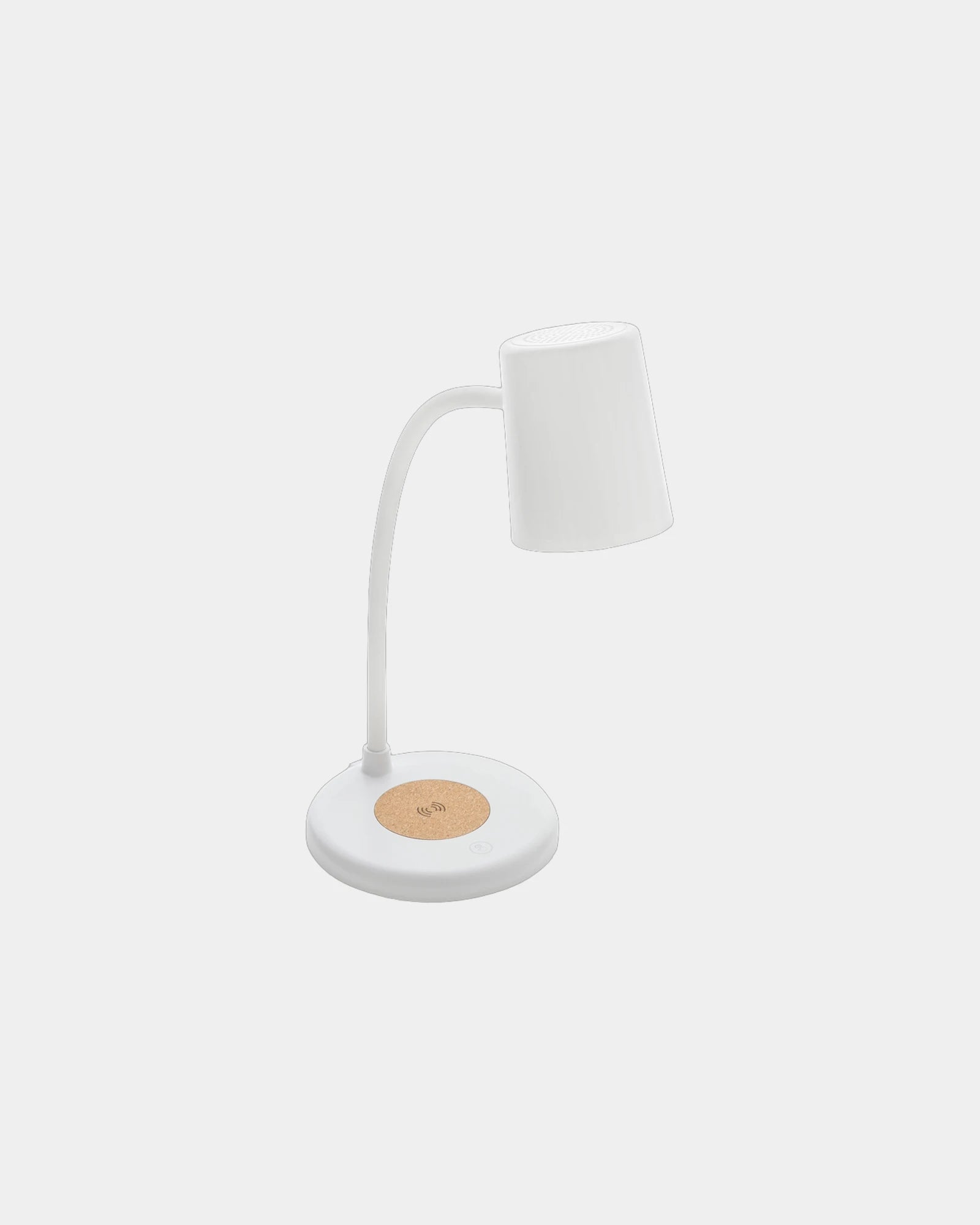 Bureaulamp draadloze oplader om te personaliseren - Wit