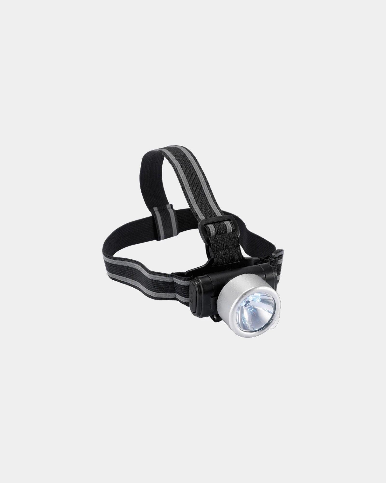 Hoofdlamp met 3 LED's en verstelbare om te personaliseren - Zilver