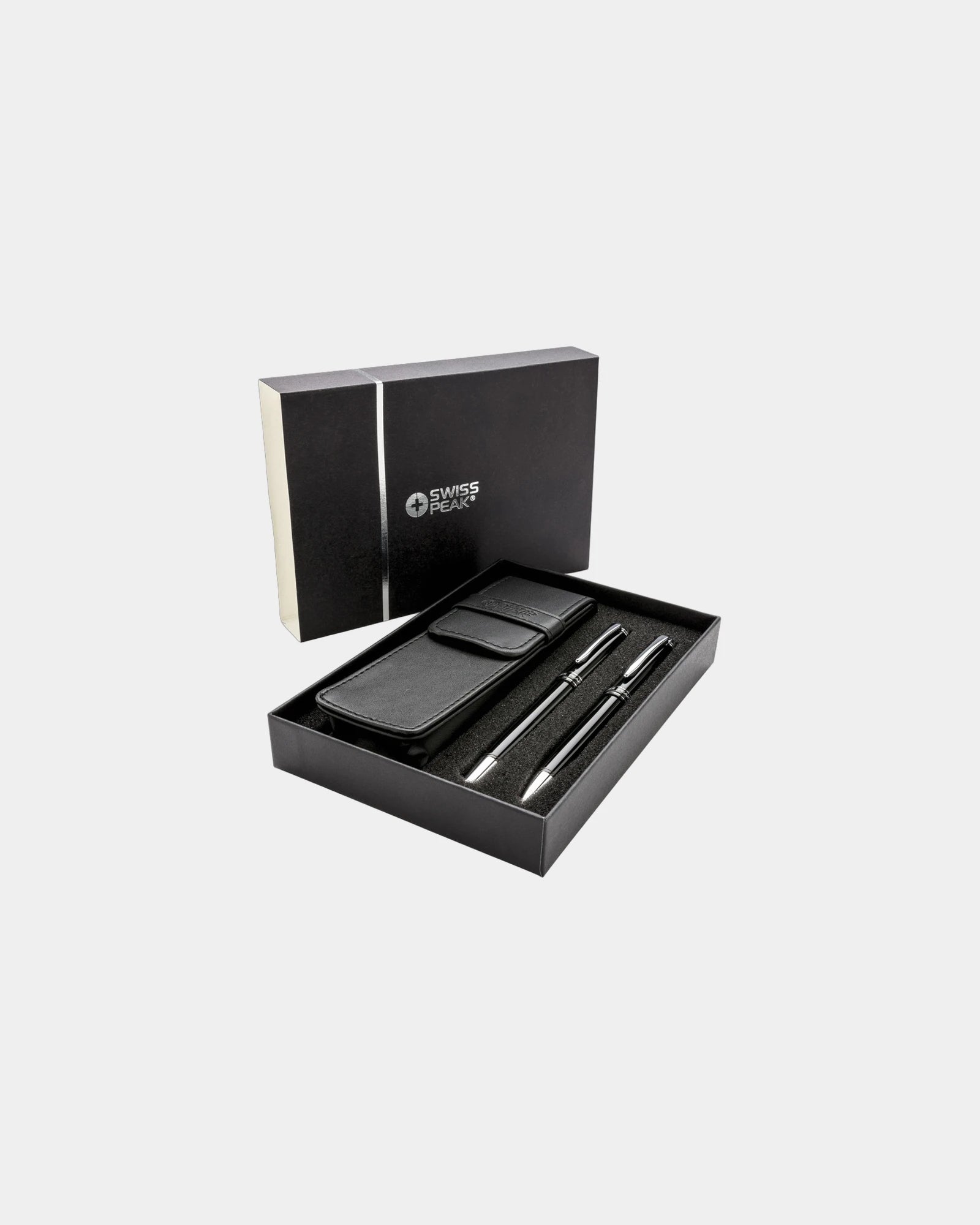Pennenset messing en staal met giftbox om te personaliseren - 1