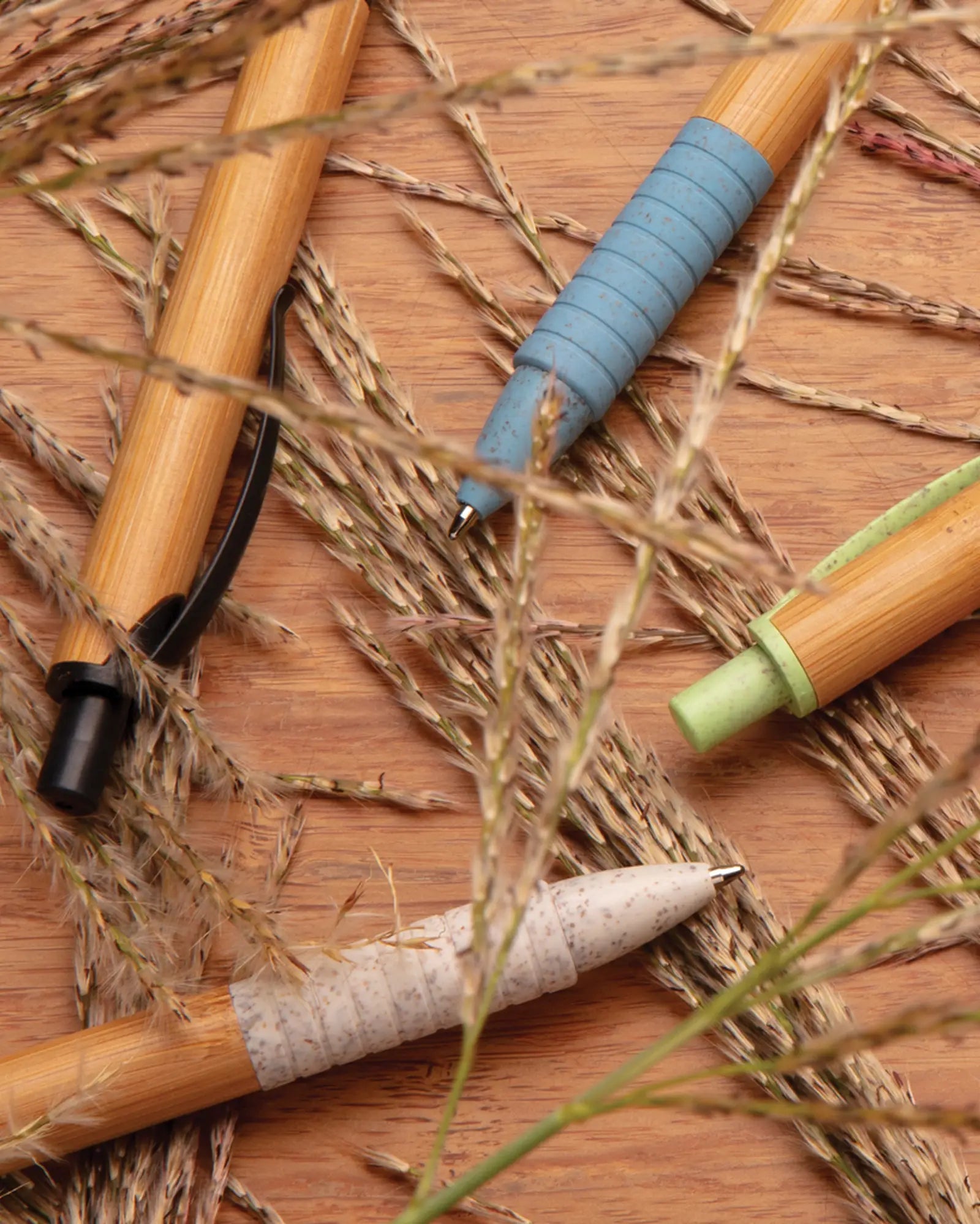 Pen bamboe en tarwestrovezel om te personaliseren - 6