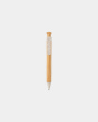 Bamboe pen met tarwestro clip om te personaliseren - 1