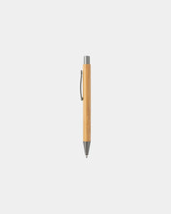 Pen bamboe met metalen details om te personaliseren - 1