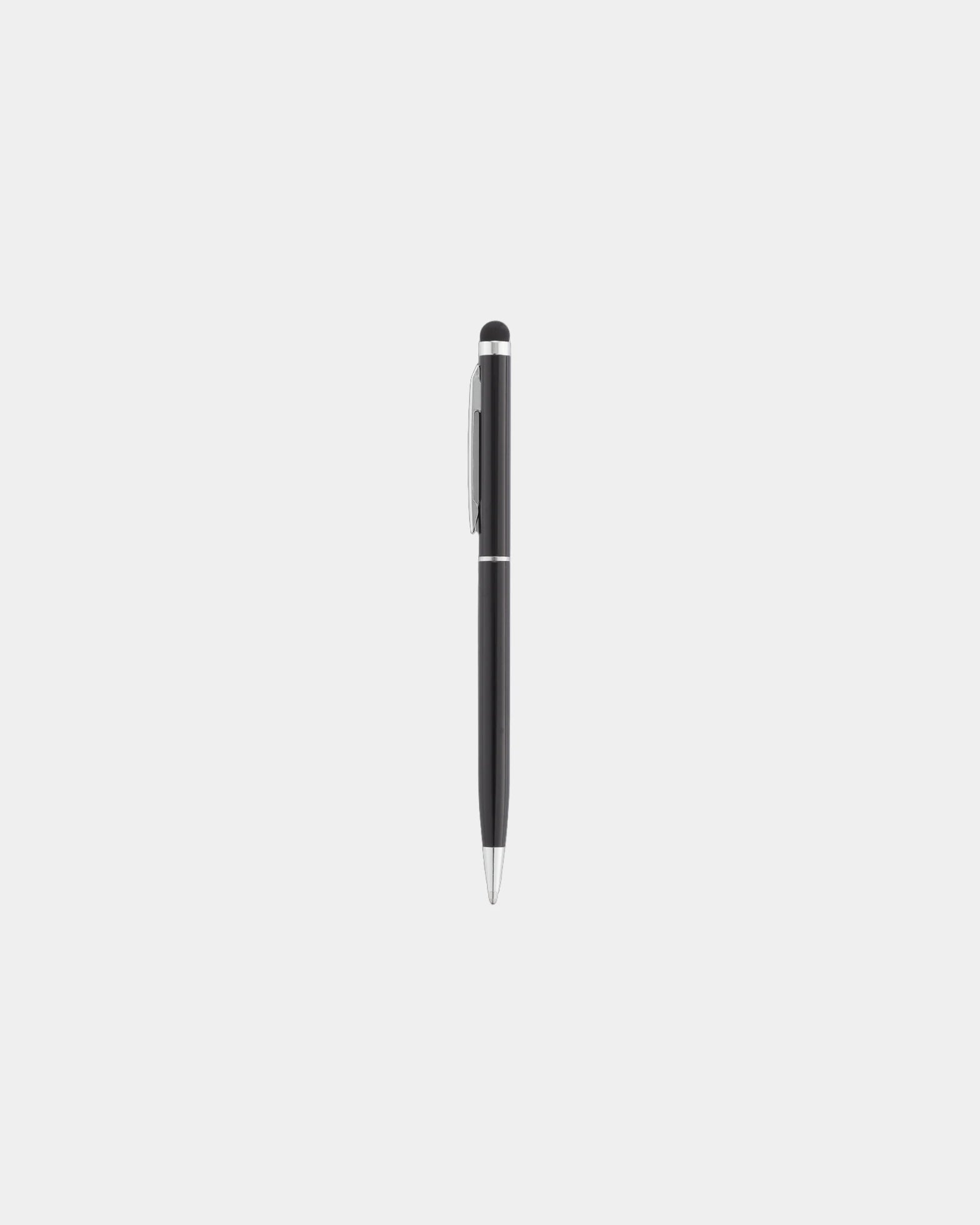 Slanke metalen pen met stylus om te personaliseren - 1