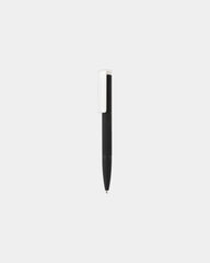 Pen gerecycled ABS rubberen finish X7 om te personaliseren - Zwart