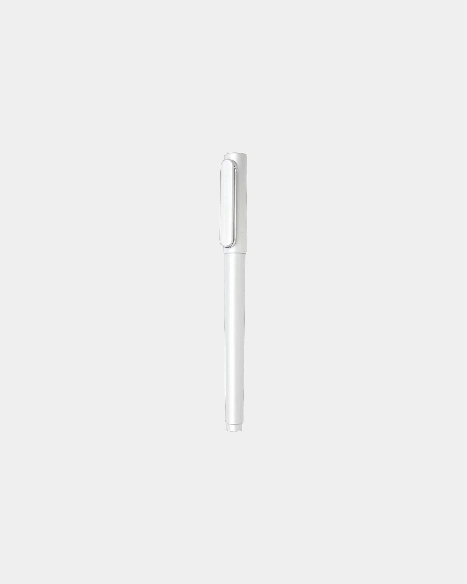 Pen X6 met dop en soepel schrijvende om te personaliseren - Wit