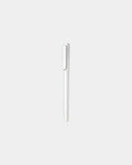 Pen X6 met dop en soepel schrijvende om te personaliseren - Wit
