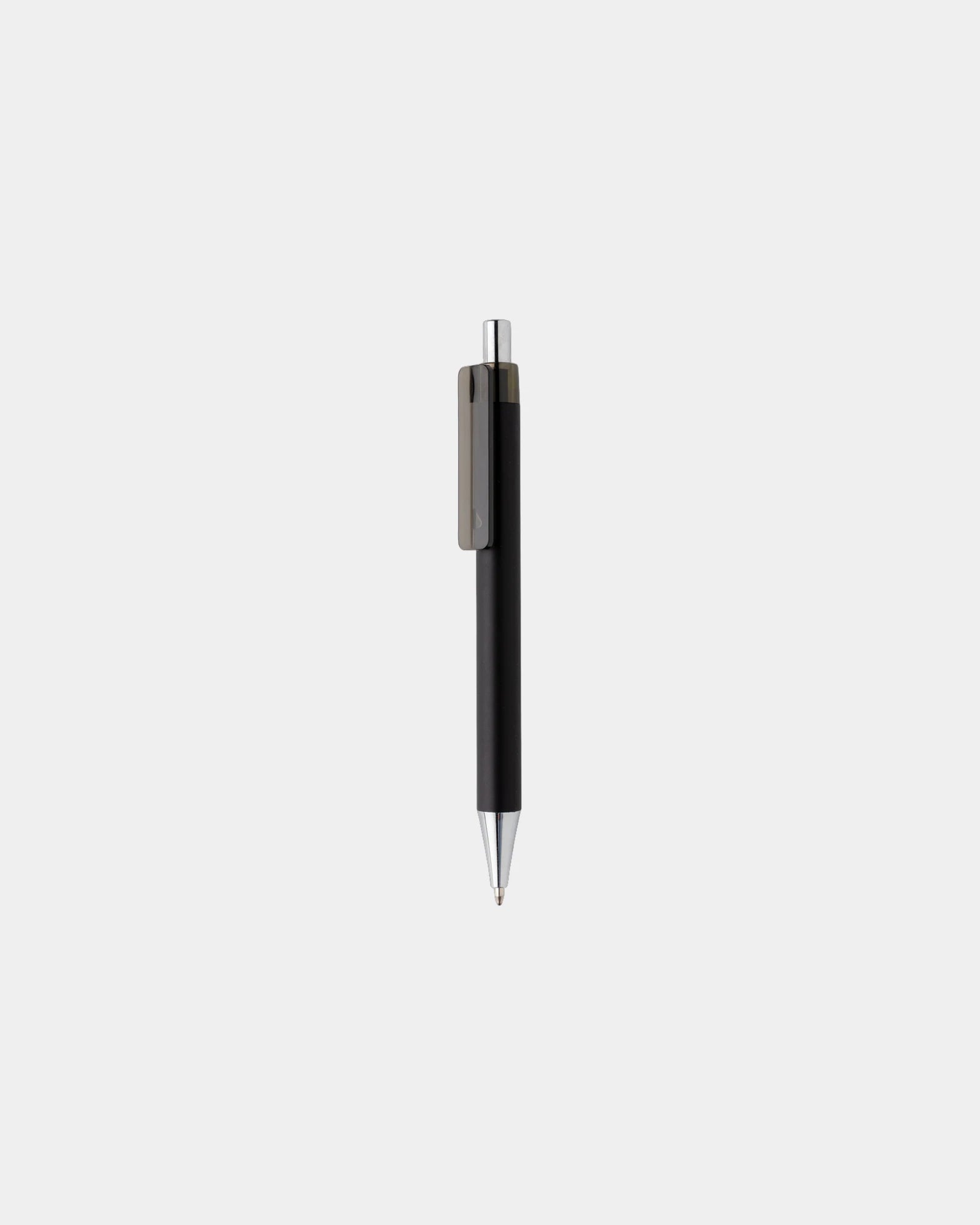 Pen gerecycled ABS RCS gomfinish om te personaliseren - Zwart