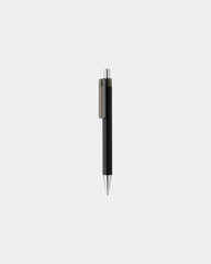Pen gerecycled ABS RCS gomfinish om te personaliseren - Zwart