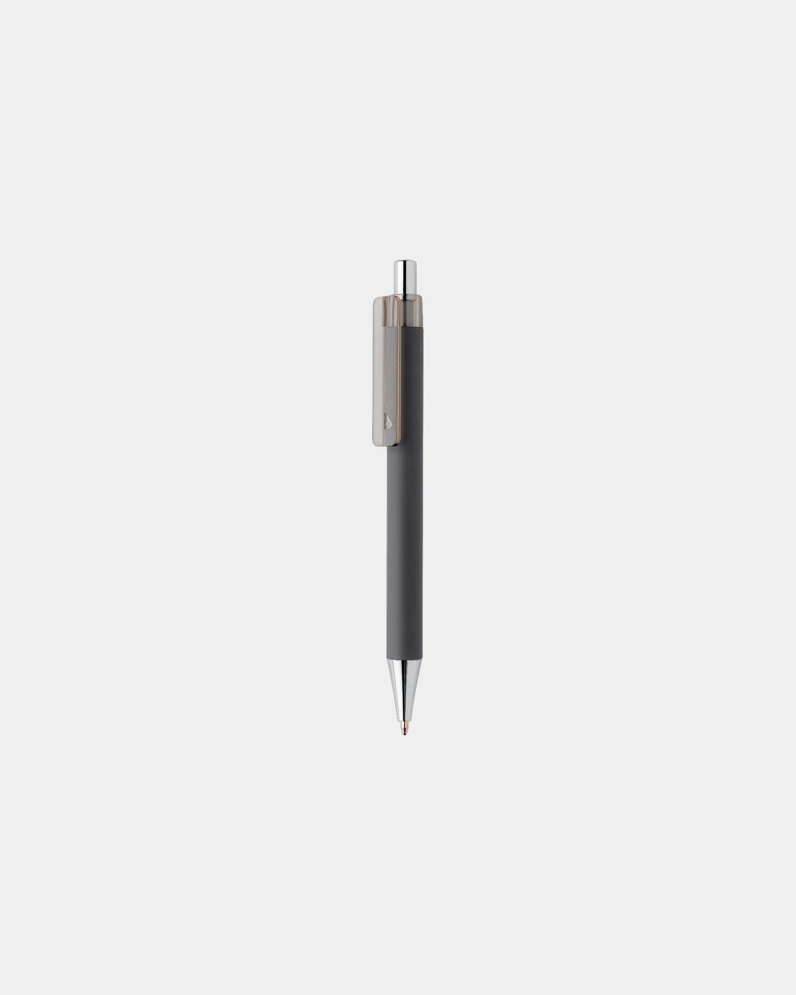 Pen gerecycled ABS RCS gomfinish om te personaliseren - Grijs