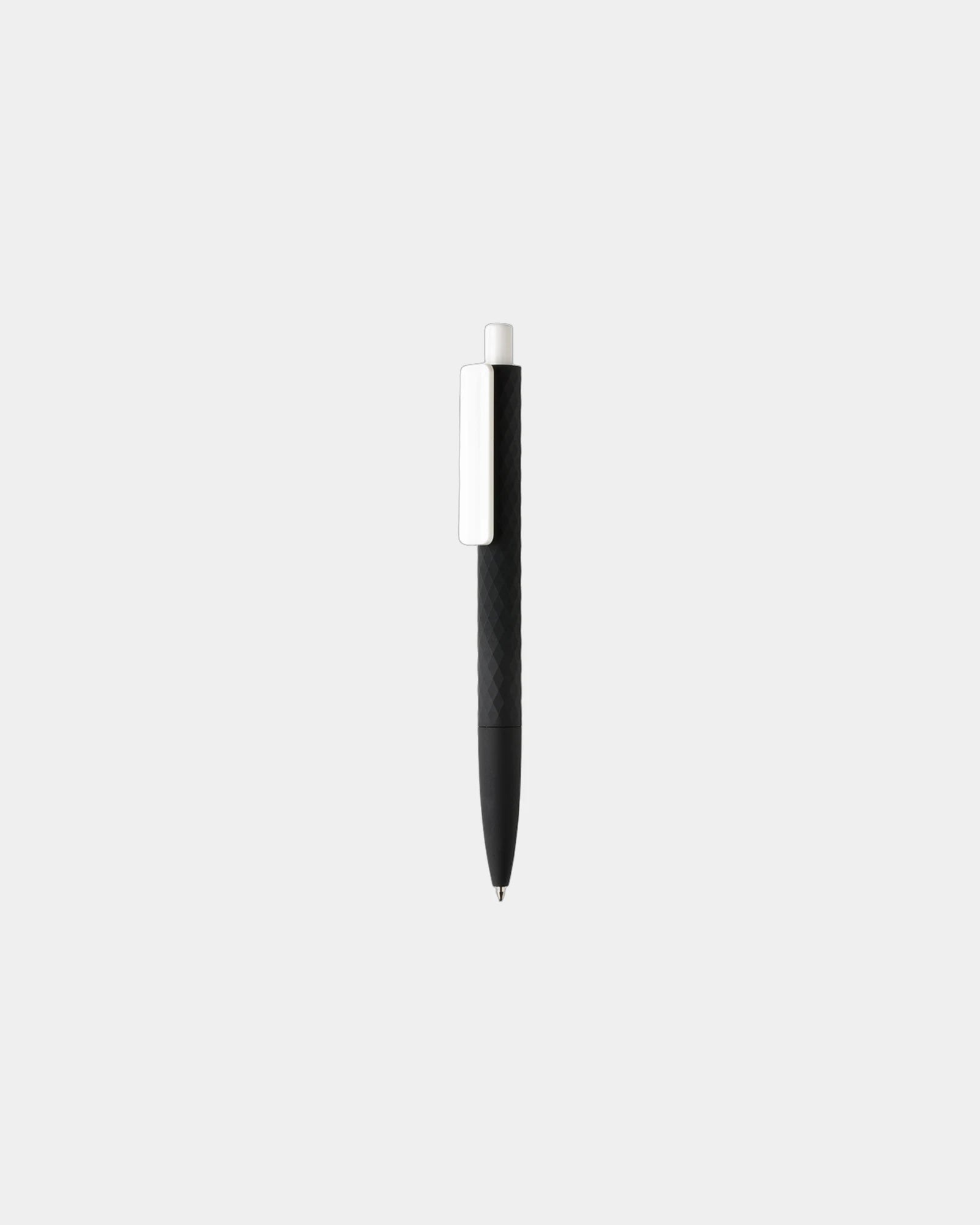 Pen gerecycled ABS RCS gomfinish om te personaliseren - Zwart