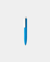 Pen gerecycled ABS RCS gomfinish om te personaliseren - Blauw