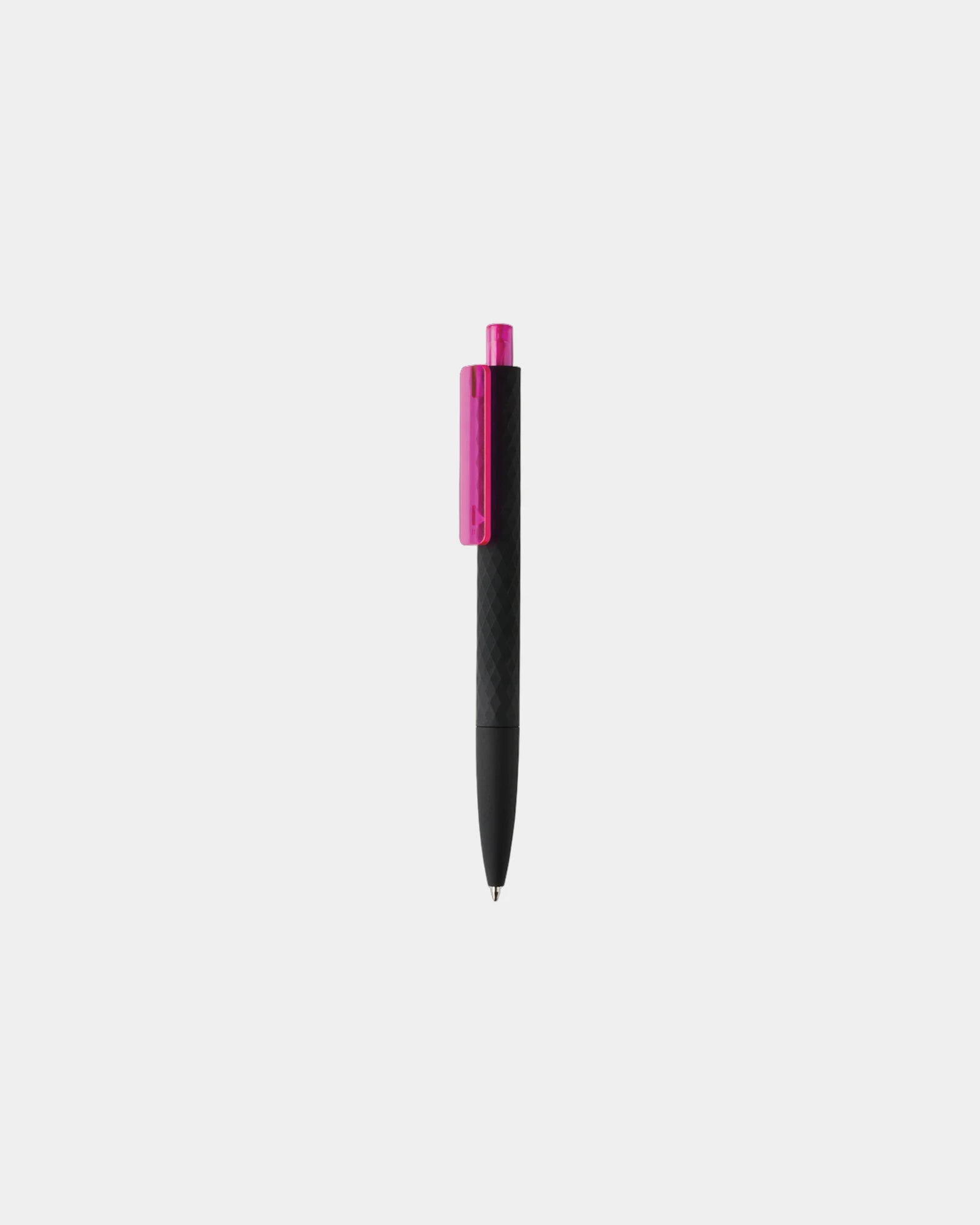 Pen gerecycled ABS gomgreep X3 om te personaliseren - Roze
