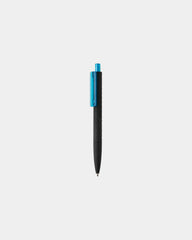 Pen gerecycled ABS gomgreep X3 om te personaliseren - Lichtblauw