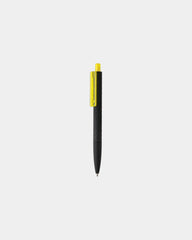 Pen gerecycled ABS gomgreep X3 om te personaliseren - Geel