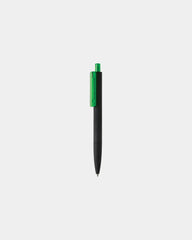 Pen gerecycled ABS gomgreep X3 om te personaliseren - Groen
