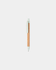 Pen tarwestro en kurk gerecycled om te personaliseren - Groen