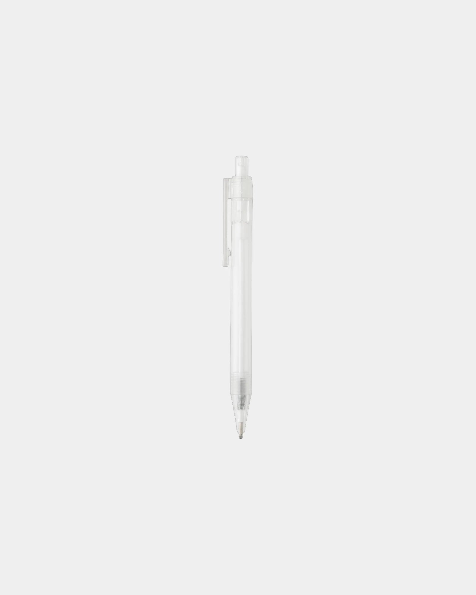 Pen transparant gerecycled RPET GRS om te personaliseren - 5