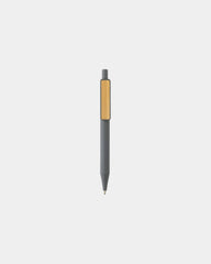 Pen gerecycled ABS GRS bamboe clip om te personaliseren - 4