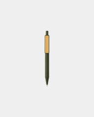 Pen gerecycled ABS GRS bamboe clip om te personaliseren - 13