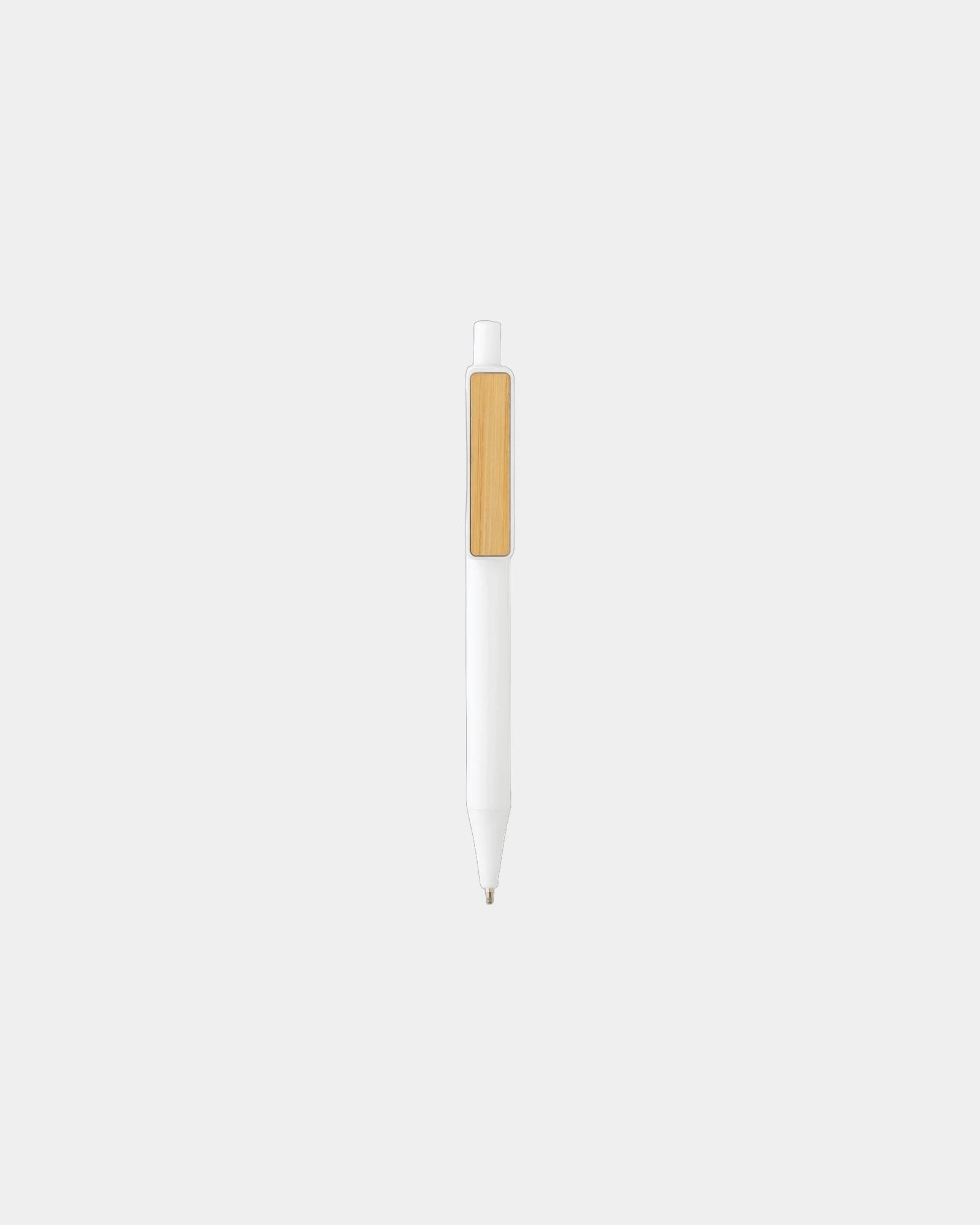 Pen gerecycled ABS GRS bamboe clip om te personaliseren - 7