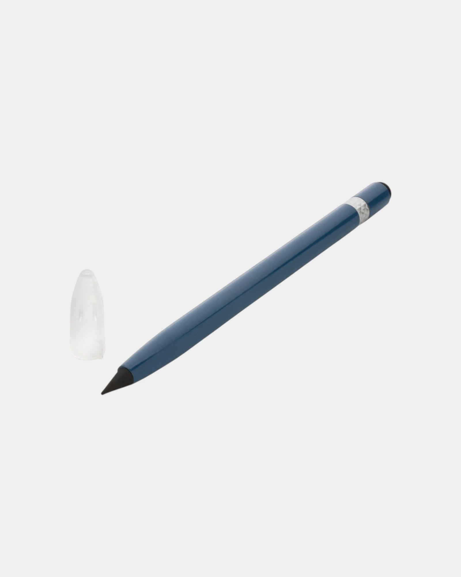 Infinity potlood aluminium met gum om te personaliseren - Blauw