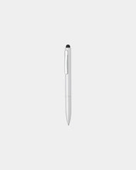 Pen gerecycled aluminium RCS met stylus om te personaliseren - Zilver