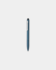 Pen gerecycled aluminium RCS met stylus om te personaliseren - Koningsblauw